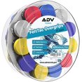 thumbnail image 1 of ADV FeltTac Dry Tennis Overgrips, Pro Grip Tape That Stays Dry & Absorbs Sweat with Velvety Comfort, Overgrip for Tennis Racquet, 30 Pack, Multi-Color, 1 of 5