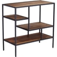 thumbnail image 1 of Bibliothèque en Bois et Métal SEI Furniture Mathry en Naturel et Gris, 1 of 3