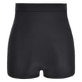 thumbnail image 3 of Women High Waisted Bikini Bottom Retro Ruched Swimsuit,Solid Color Swim Short Shirred Tankinis Brief, 3 of 6