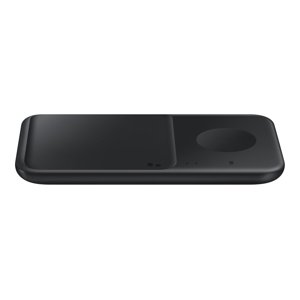 Samsung EP-P4300 - Pad de recharge sans fil Duo + AC adaptateur d'alimentation - 1.67 A - Charge rapide - sur câble: USB-C - noir