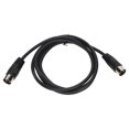 thumbnail image 2 of DIN 5PIN Adapter Cable, Scratch  Pure Copper Core DIN 5Pin Male To DIN 5Pin Male Adapter Flexible 4.9ft  For AV Equipment, 2 of 8