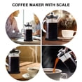 thumbnail image 3 of Shisuyan 1pc Coffeepot Stainless Steel High Temperature Pressure Pot Coffee Press, 3 of 8