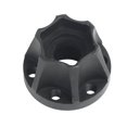 thumbnail image 3 of Moyeux Hexagonaux de Roue 4PCS pour extension de Moyeu Hexagonal de Roue RC 1:10 Crawler 1.9 "2.2" Jantes de Roue 15mm Noir, 3 of 9