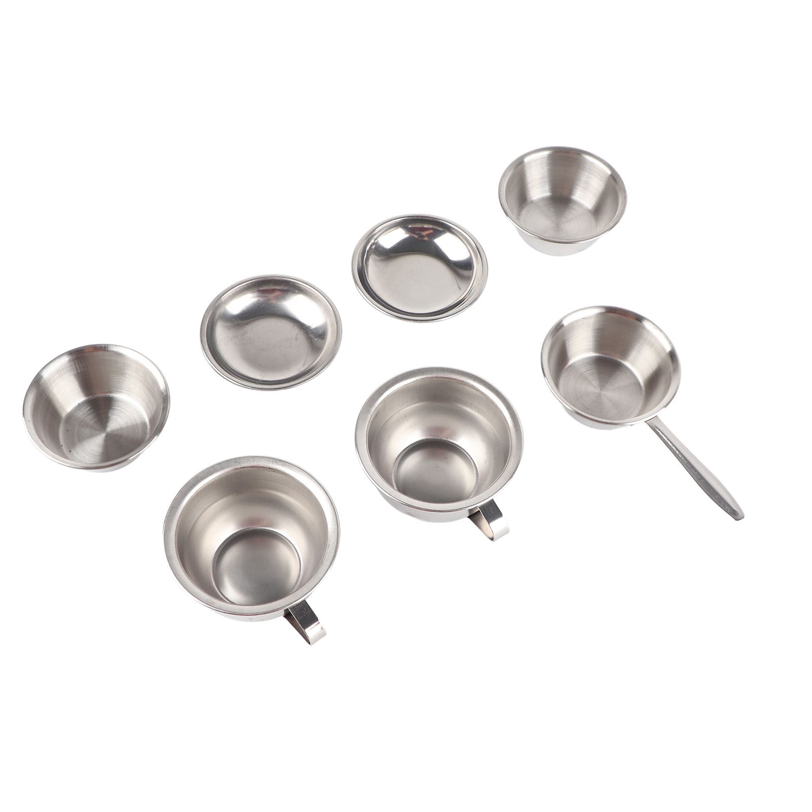Children Kitchen Cookware Utensils Set Safe Stainless Steel Practical Toys Gift Boys Girls