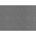 thumbnail image 1 of Ahgly Company Tapis Rectangulaire Lavable en Machine Intérieur Transitionnel Gris Foncé, 5 Pieds x 7 Pieds, 1 of 7