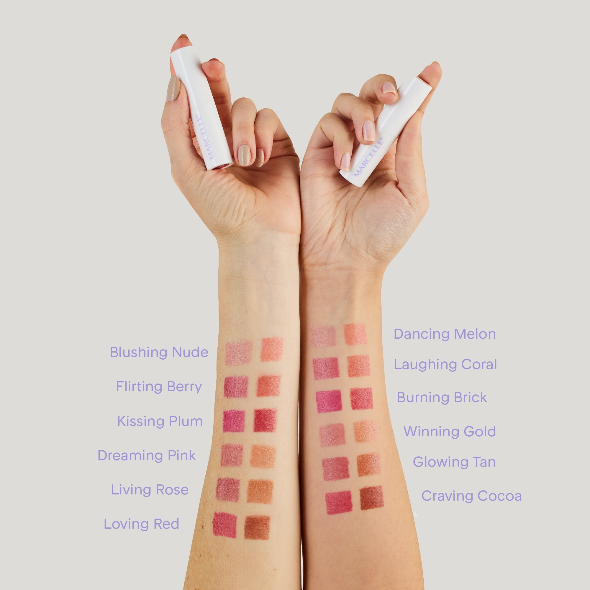 Marcelle Lip Loving Couleur et soin huile-en-stick