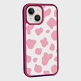 thumbnail image 5 of Caseco Étui iPhone 14 MagSafe Rose à Motif Vache, 5 of 5