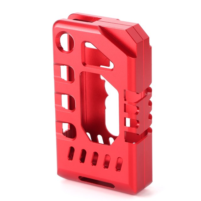 Housse de Porte-Clés, Coque de Clé de Voiture à Distance Coque de Clé de Voiture, Étui de Protection en Alliage d'Aluminium CNC Haute Résistance pour Voiture Clé Voiture JL 2018+