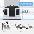thumbnail image 2 of Sac à Dos de Voyage Extra Grand pour Hommes et Femmes, Approuvé pour Vol, Sac Personnel pour Affaires, Randonnée, Week-End, 40L, 17 Pouces, Sac à Dos Décontracté, Imperméable, Rose, 2 of 9