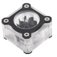 thumbnail image 4 of Compteur, Pmma + Alliage d'Aluminium Léger Compatible Refroidisseur d'Eau Durable, pour Ordinateur Bleu, Rouge, Argent, Noir, 4 of 8