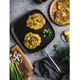 thumbnail image 2 of Gotham Steel Cast Textured Nonstick 10.5” Aluminum Griddle Pan, Lightweight and Dishwasher Safe, 2 of 5