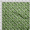 thumbnail image 4 of oneOone Polyester Spandex Green Fabric Abstract Fabric For Sewing Printed Craft Fabric By The Yard 56 Inch Wide, 4 of 4