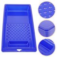thumbnail image 2 of Roller Brush Paint Tray Plastic Paint Tray Paint Roller Tray Wall Paints Tray Color Mixing Tray, 2 of 8