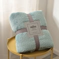 thumbnail image 2 of Tyidzon Throw Blanket Scratch Thickened Color Borlaug Sofa Blanket Flannel Blanket, 2 of 2