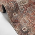 thumbnail image 3 of Mainstays Vintage Persian Distressed Area Rug, Rust Red, 30 in x 45 in, Machine Washable, for Bathroom, Bedroom, Hallway, Kitchen., 3 of 5