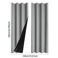thumbnail image 2 of Total Rideaux Thermiques Isolés Économes en Énergie pour Fenêtres, 2 of 4