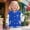 Blue, variant on Liyamei Kids Baseball Jacket Boys Girls Windbreaker Casual Outerwear Coats Winter Warm Jacket With Pockets For Toddler Children Youth Black 15-18 Years