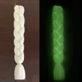 thumbnail image 2 of EGNMCR Wigs Human Hair 24 Inch Large Braid Luminous Fluorescent Large Braid Brown toupee, 2 of 2