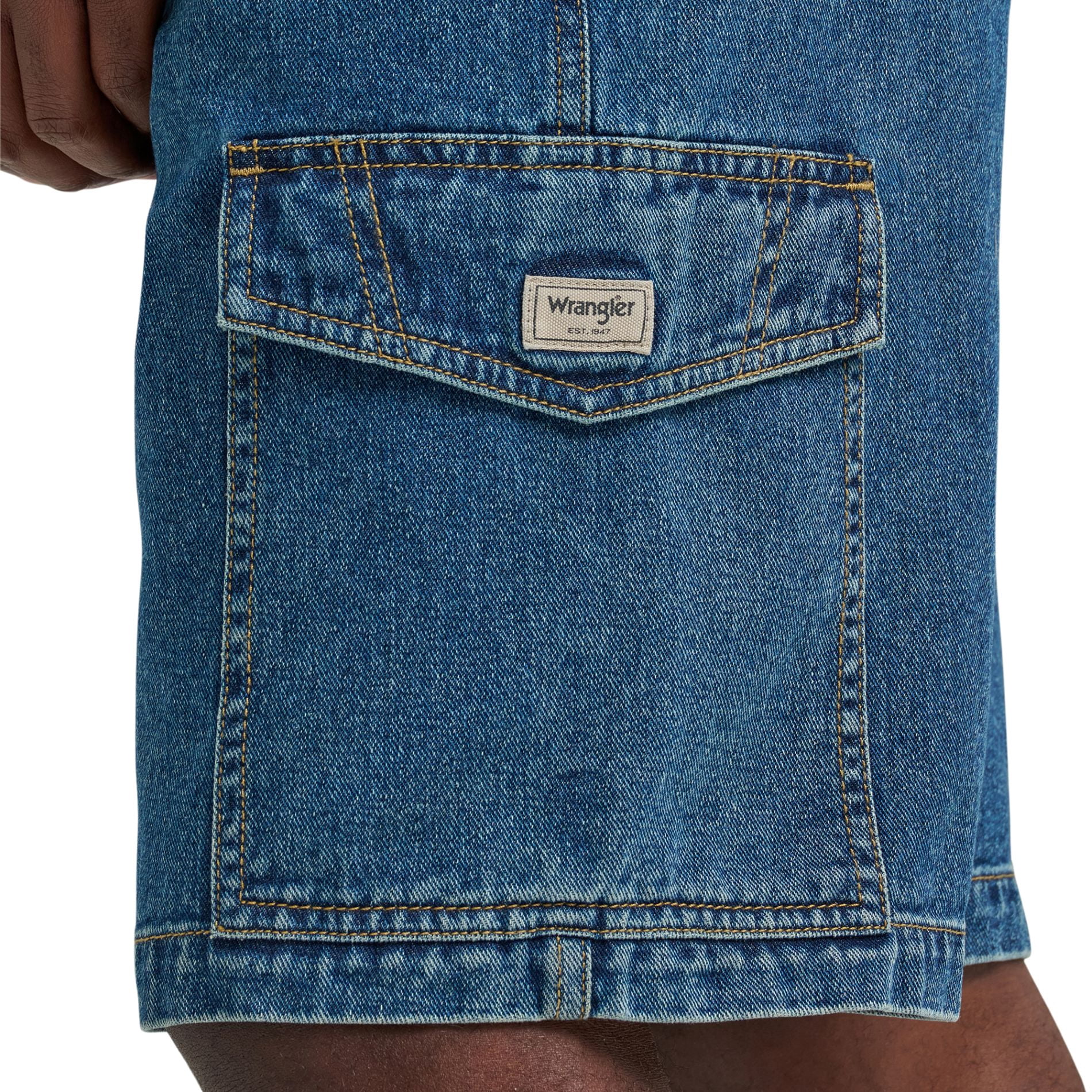 Wr Denim Cargo Short