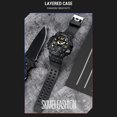 thumbnail image 4 of SKMEI 1965 Men Watch Professional 30M Resistant Double Display Double Movements GMT Time Multifunctional Luminous Digital Watch, 4 of 7