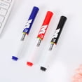 thumbnail image 4 of CHENMEI Marqueurs 1 Paquet Marqueurs pour Tableau Blanc Rechargeables Conception à Couvercle Rabattable Marqueur pour Tableau Blanc Pointe Moyenne Stylos de Marquage pour Salle de Classe Réunion Maison Bleu 1 ml, 4 of 9