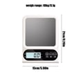 thumbnail image 3 of Vaidha Accurate Kitchen Electronic Scale Home Baking Gram Scale Weighing Grams Small Heavy Food Scale Gram Weighing, 3 of 6