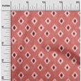 thumbnail image 2 of oneOone Georgette Viscose Tissu Rose Aztech Africain Robe Tissu Tissu Imprimé par la Cour 42 Pouces de Large, 2 of 4