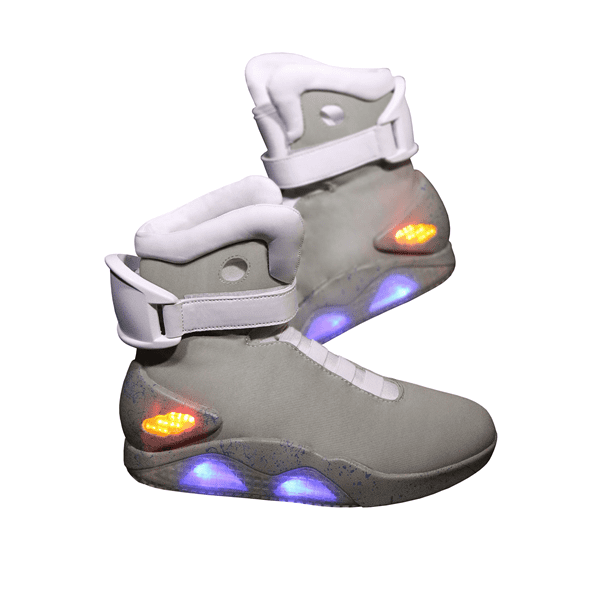 Back to the Future Chaussures à DEL Lumineuses pour Enfants