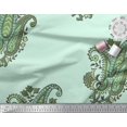 thumbnail image 3 of Soimoi Rayon Fabric Floral & Paisley Block Decor Fabric Printed Yard 56 Inch Wide, 3 of 3