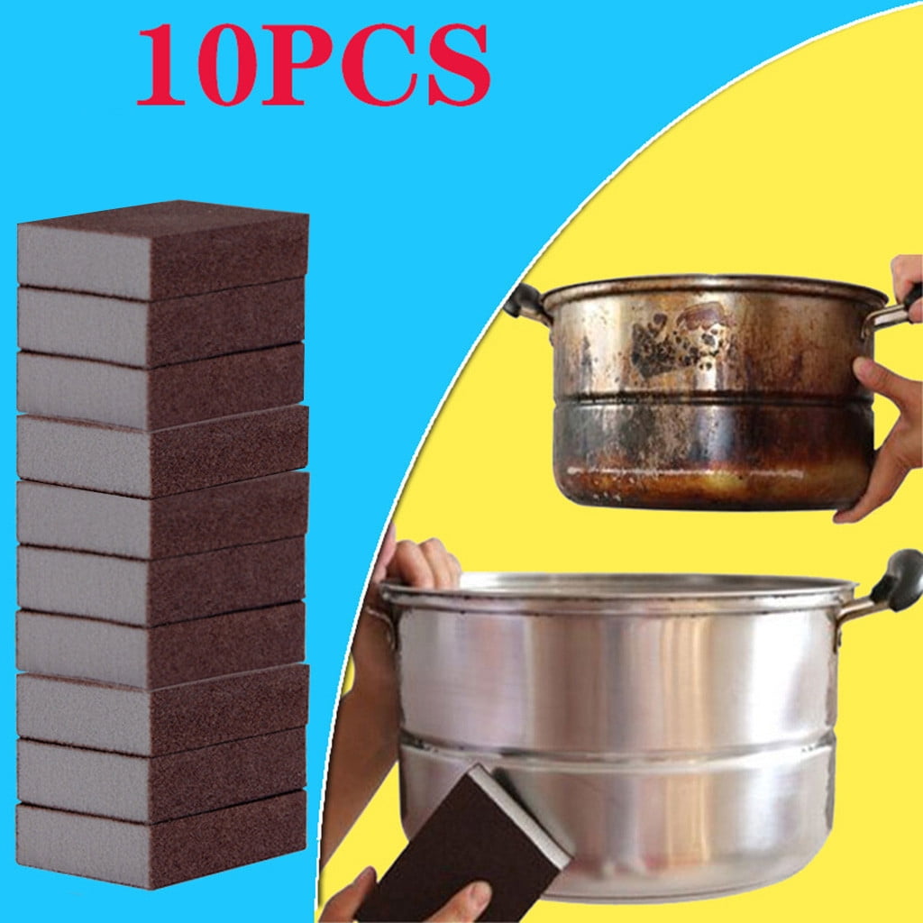 EGNMCR Sponges for Dishes Sponges Cleaning Kitchen Emery Sponge For Kitchen Sponge For Pan Brush Dishwashing sponge