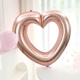 thumbnail image 1 of PEONAVET 33 Inch Large Hollow Balloons Valentine's Day Birthday Party Decoration Shooting Props Bright Surfaces Can Be Connected In Series, 1 of 6
