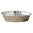 thumbnail image 2 of ZheElen 50 Pieces Air Fryer Tinfoil Pad Single-use Heat Resistant Barbecue Liner Type 2, 2 of 6