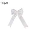 thumbnail image 2 of Dvkptbk Christmas Bow Hand Made Ear Ribbon Lovely Ribbon Polyester Ribbon Bow Dovetail Bow Christmas Tree Decoration, 2 of 6