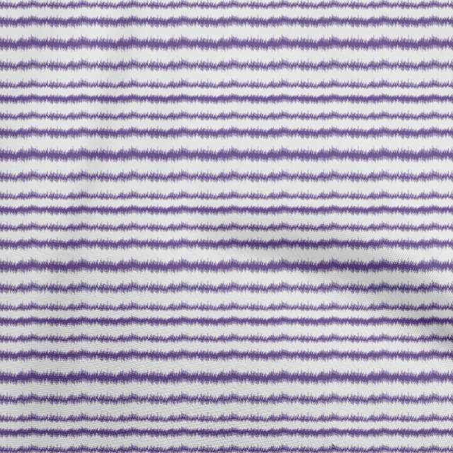 oneOone Rayon Violet Fabric Asian Ikat Craft Projects Decor Fabric Printed By The Yard 56 Inch Wide