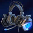 thumbnail image 1 of Wired Headphones, Professional Ergonomic Noise Isolation Gaming Computer Mobile Phone Headset for Live Streaming., 1 of 7
