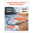 thumbnail image 3 of VEVOR 75 Pi 6AWG Câble d'Alimentation Électrique Haut de Gamme Rallonge Fil de Cuivre 600 V, 3 of 9