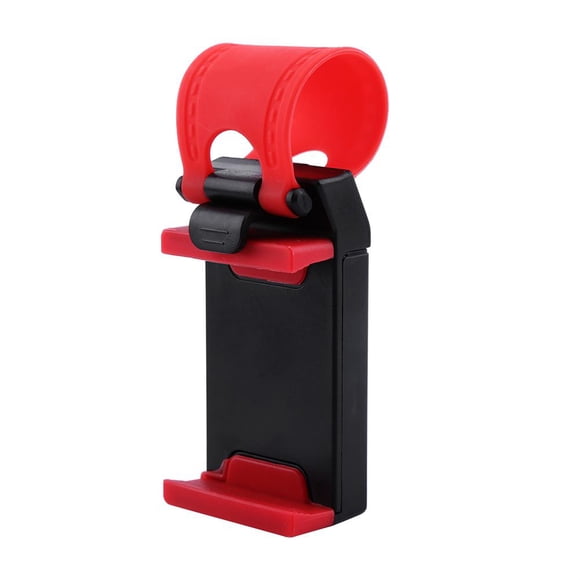 Herwey Universel Voiture Élastique Volant Clip Support Support Support de Berceau pour Téléphone Portable GPS, Voiture Direction Téléphone Berceau, Voiture Direction Support de Téléphone