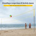 thumbnail image 2 of TFixol Portable Volleyball Net Set with Carry Bag for Outdoor Sports - Includes Net, Rack, Ball, and Inflator for Beach, Park, or Grass Play, 2 of 6