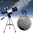 thumbnail image 4 of Heliisoer Astronomical Telescope For Adults Children Profession Refractor Telescope 400mm Focal Length High Magnification Telescope For Beginners Gift 150X, 4 of 9