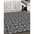 thumbnail image 3 of Ahgly Company Machine Washable Indoor Rectangle Transitional Gunmetal Gray Area Rugs, 8' x 12', 3 of 7