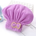 thumbnail image 1 of 6 Couleurs Chapeau de Cheveux en Microfibre Séchage Rapide Turban pour Femmes, 1 of 10