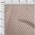 thumbnail image 2 of oneOone Cotton Jersey Light Brown Fabric Random Craft Projects Decor Fabric Printed By The Yard 58 Inch Wide, 2 of 5