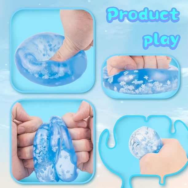 Nee Doh Ice Cube – Cube Anti-stress En Caoutchouc, 5,5 Cm, Pour Se Détendre Et Améliorer La Dextérité