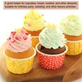 thumbnail image 5 of Unique Bargains 100 Pcs Standard Cupcake Cups Disposable Oven Safe Baking Cups, Light Pink, 5 of 5