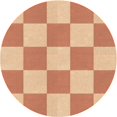 thumbnail image 1 of Ahgly Company Machine Washable Indoor Round Transitional Bright Orange Area Rugs, 3' Round, 1 of 7