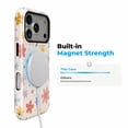 thumbnail image 2 of SKLYDDI Cute Aesthetic Floral Case for iPhone 17 Pro, Compatible with MagSafe, 2 of 7