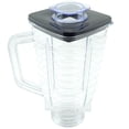 thumbnail image 2 of 5-Cup Square Top 6-Piece Plastic Jar Replacement Set for Oster Blenders, 2 of 7