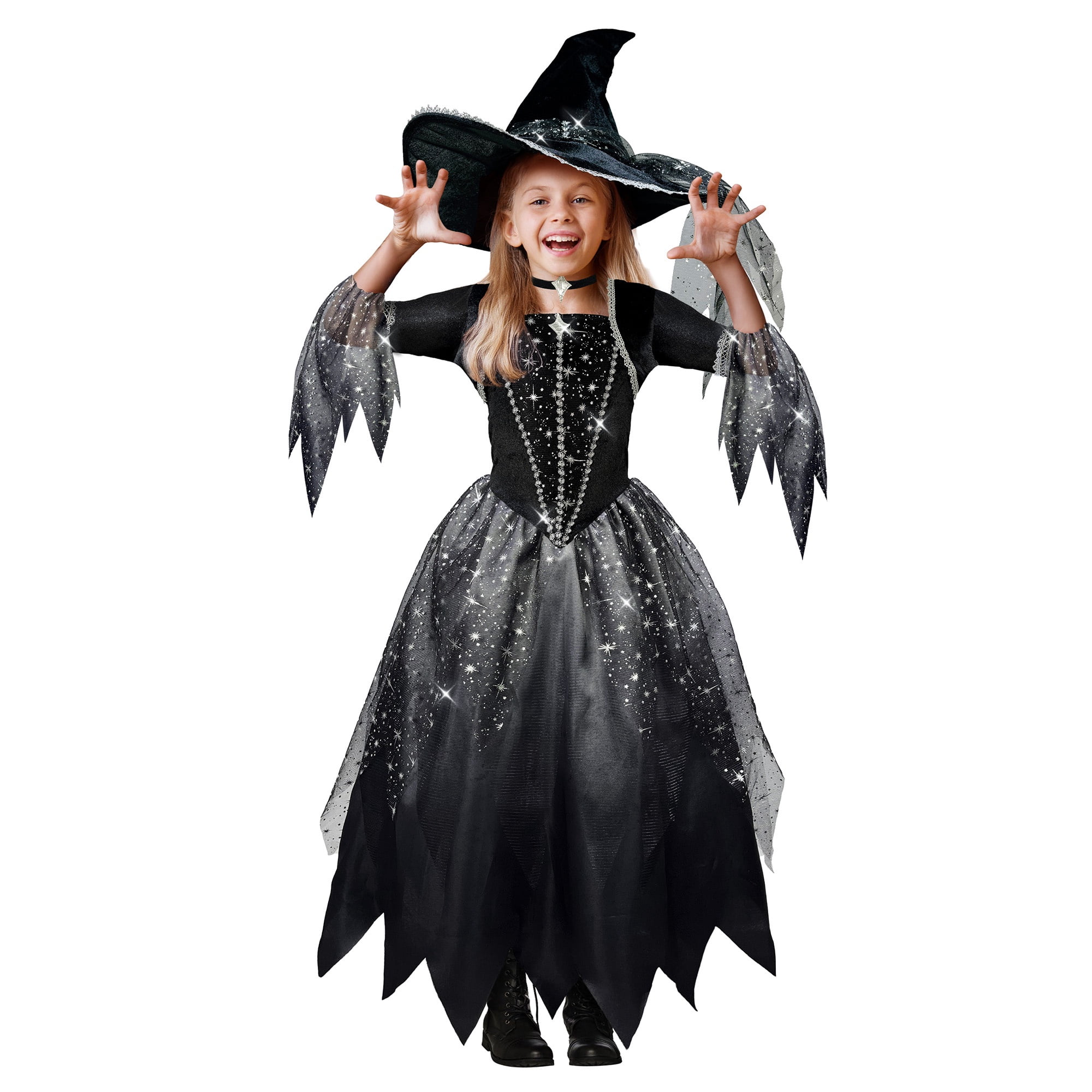 Witch of Stardust Costume, Halloween Costume for Children, Girls S.