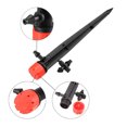 thumbnail image 3 of Unique Bargains Goutteurs de Pulvérisation Réglables, Système d'Irrigation Micro Émetteur 360 Degrés 25 Pcs (Rouge), 3 of 3