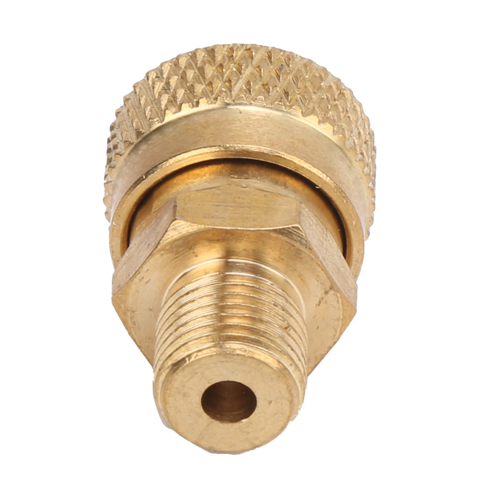 Female Charging Hose To Vacuum Pump, Reliable Brass Adapter Joints For 1/8in NPT Internal Thread For 8mm / 0.3in Threaded Male Adapter